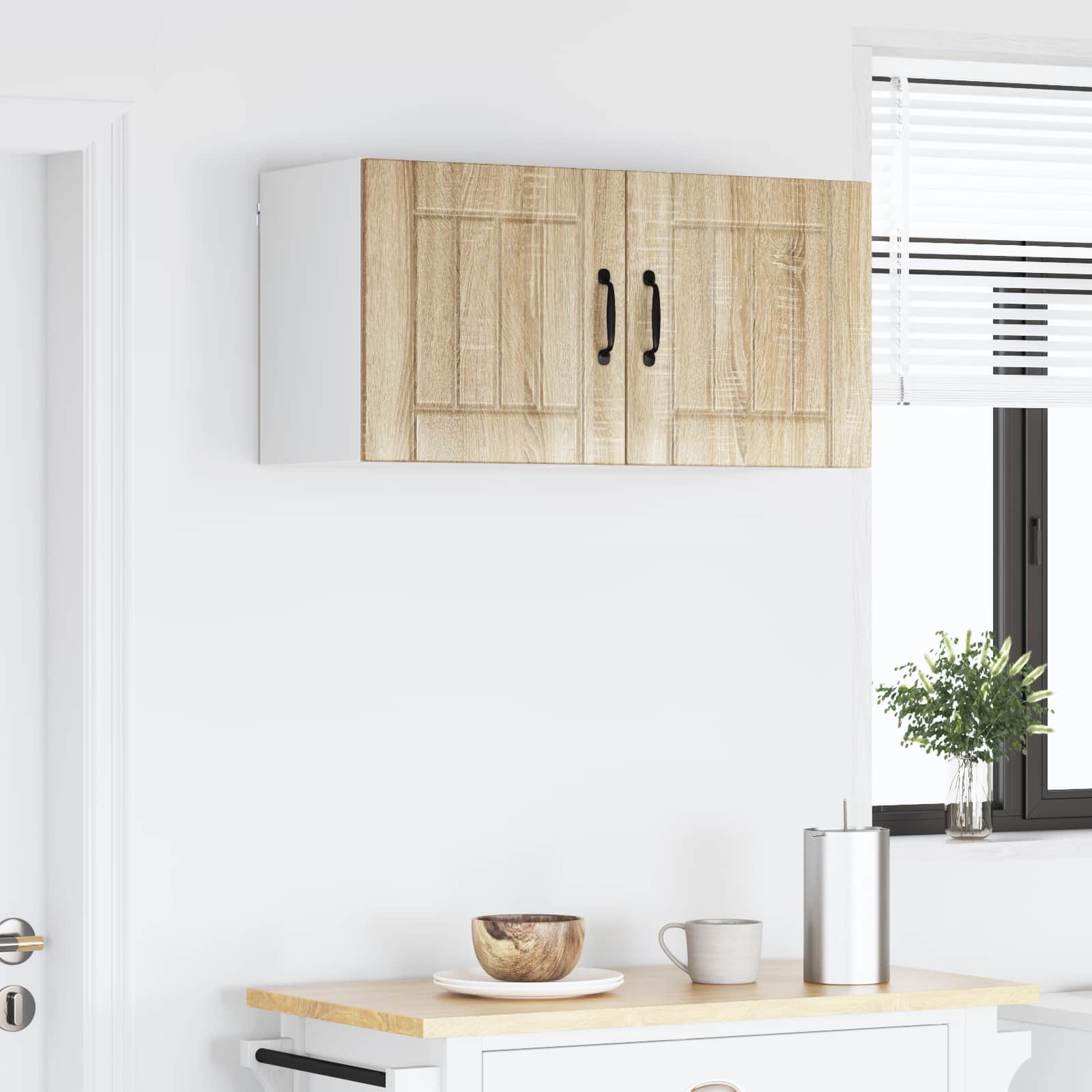 Ormar za Zid Lucca Hrast sonoma 80 x 31 x 40 cm