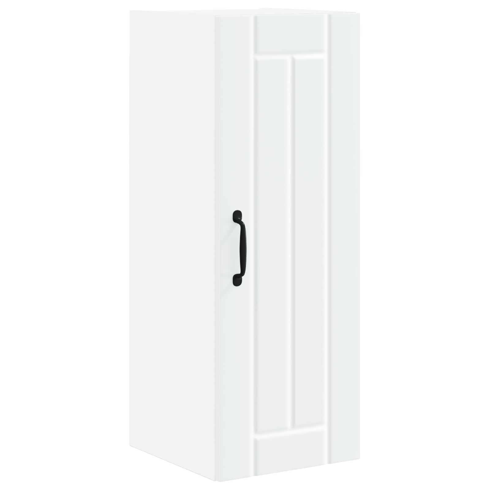 Ormar za Zid Lucca 2 pcs Bijela 30 x 31 x 80 cm