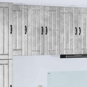 Ormar za Zid Lucca 2 pcs Betonska siva 30 x 31 x 80 cm