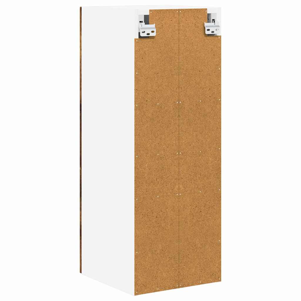 Ormar za Zid Lucca 2 pcs Dimljeni hrast 30 x 31 x 80 cm