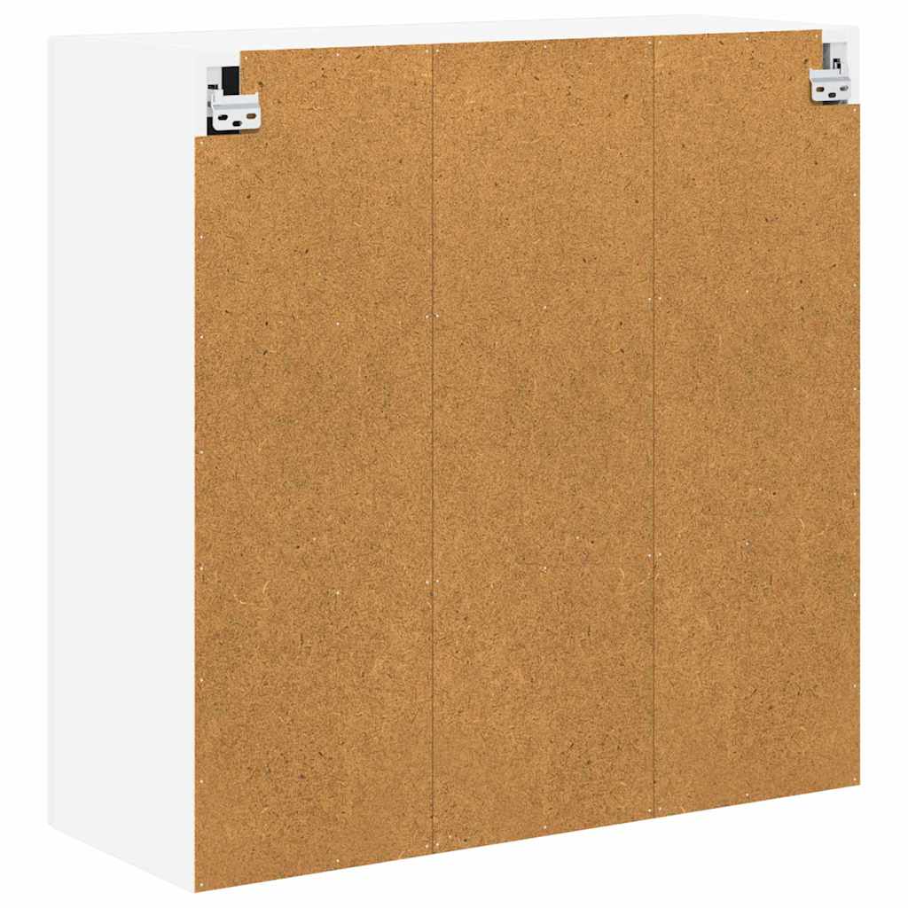 Ormar za Zid Lucca Bijela visokog sjaja 80 x 31 x 80 cm