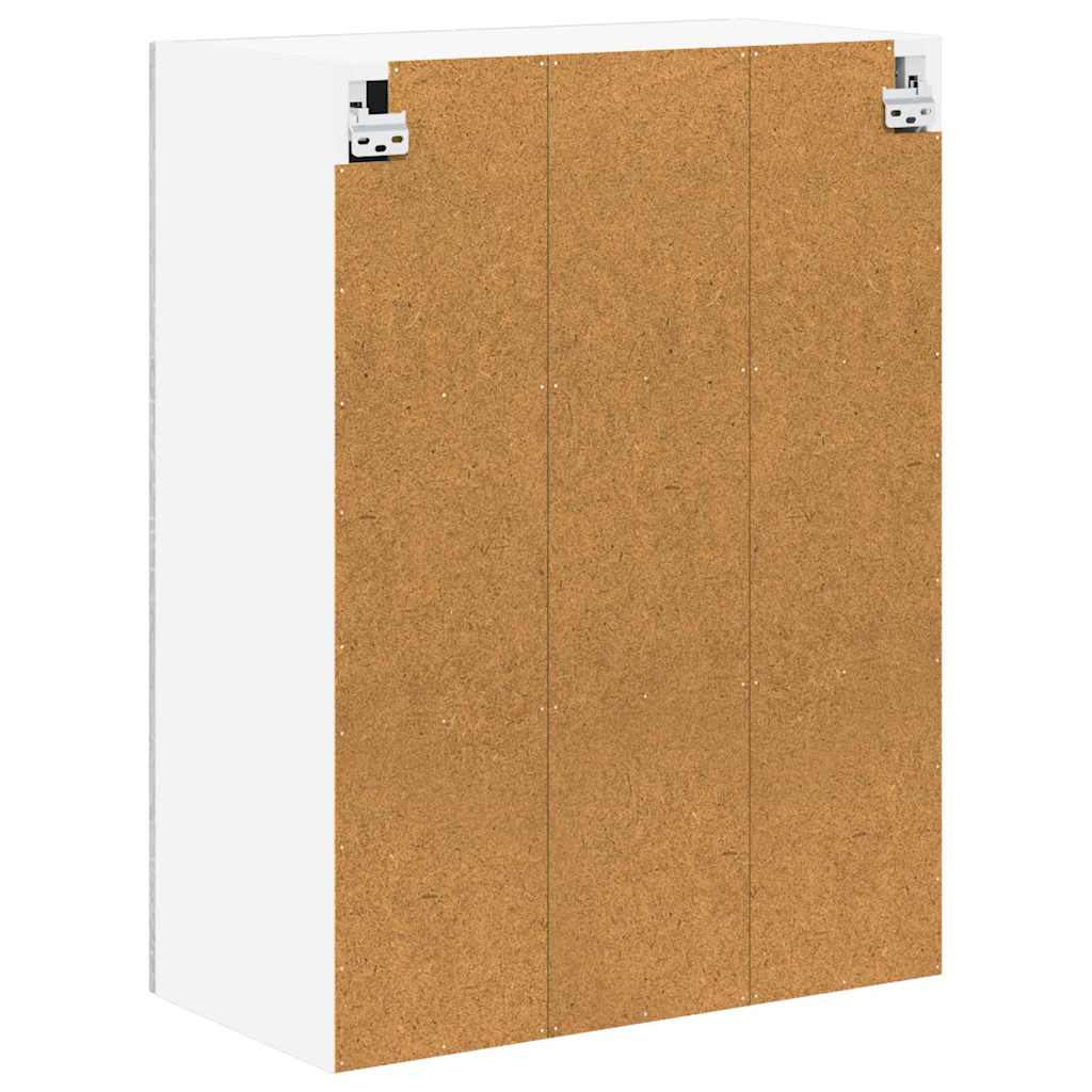 Zidni stakleni ormarić Lucca Siva sonoma 60 x 31 x 80 cm