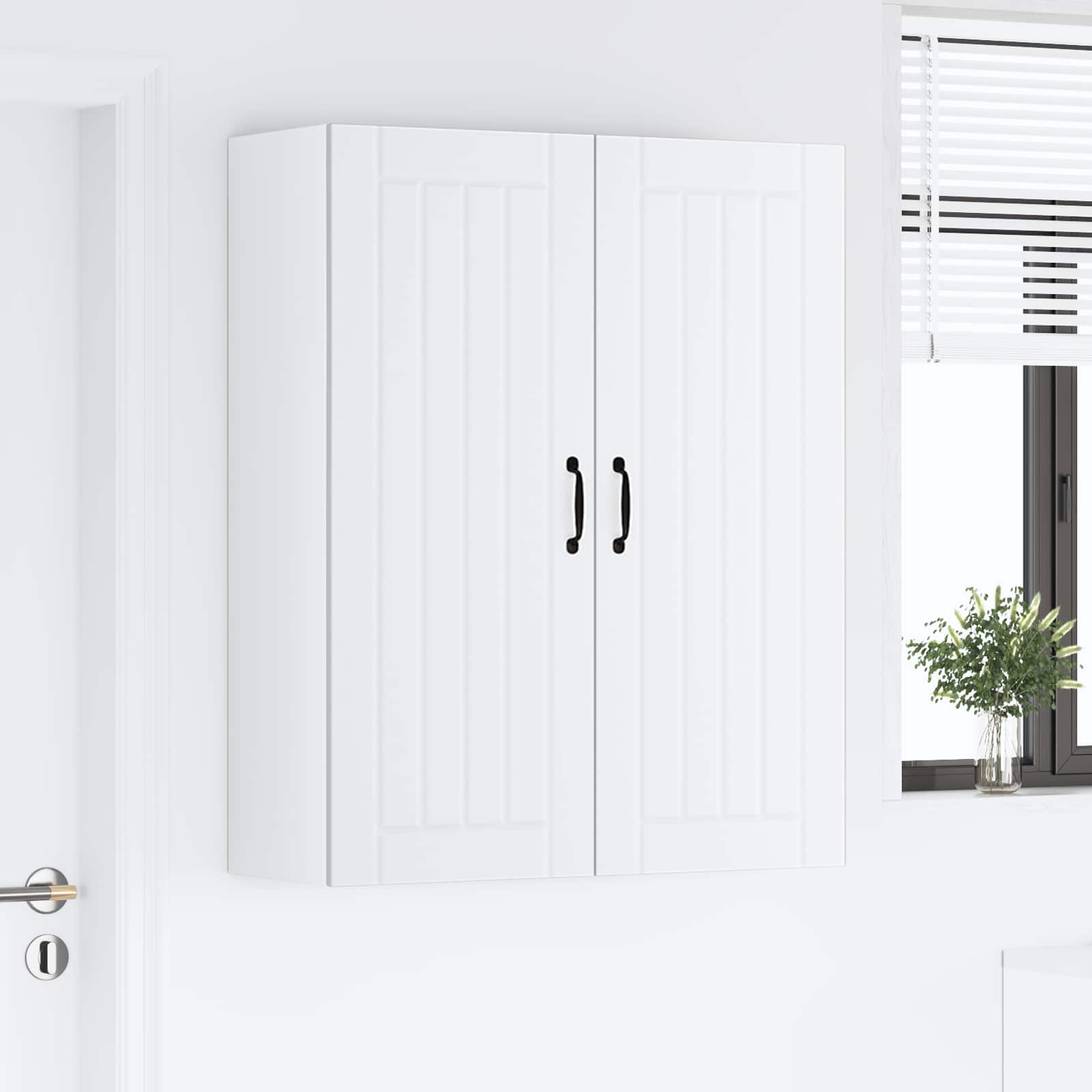 Ormar za Zid Lucca Bijela 80 x 31 x 100 cm Konstruirano drvo