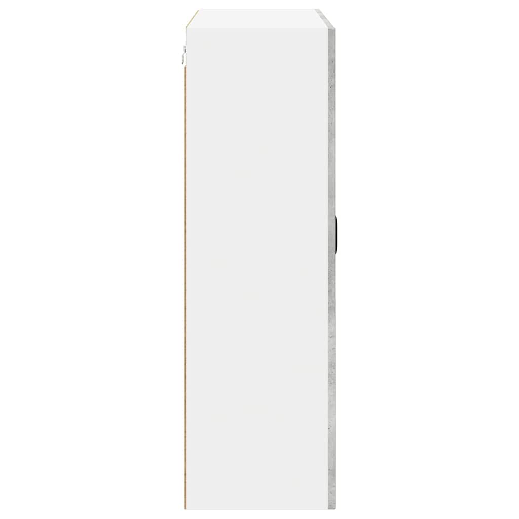 Ormar za Zid Lucca Betonska siva 80 x 31 x 100 cm