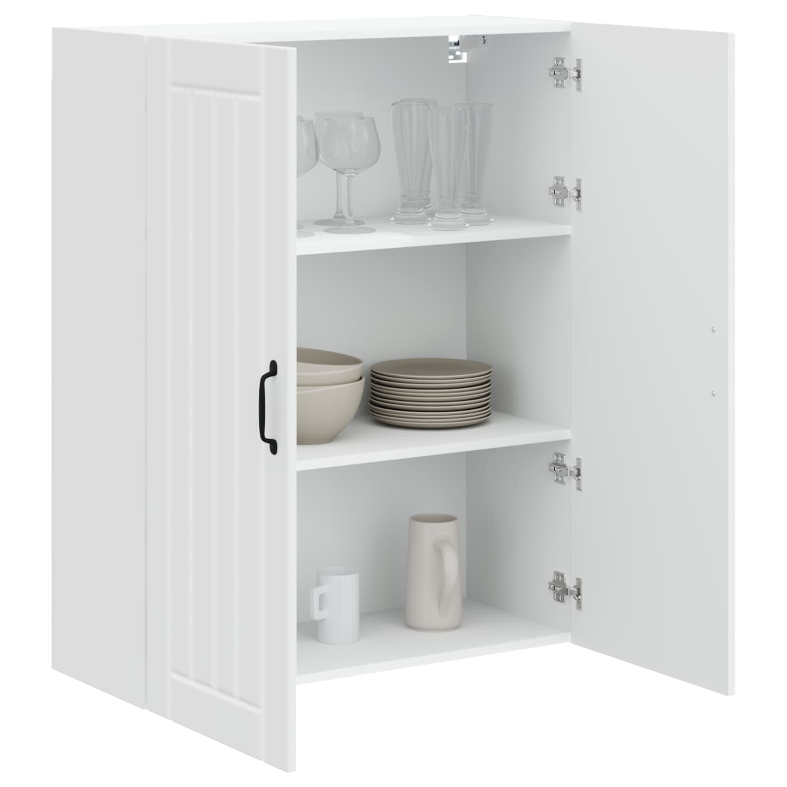 Ormar za Zid Lucca Bijela visokog sjaja 80 x 31 x 100 cm