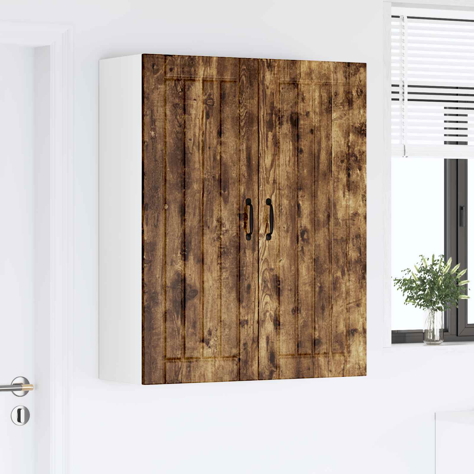 Ormar za Zid Lucca Dimljeni hrast 80 x 31 x 100 cm