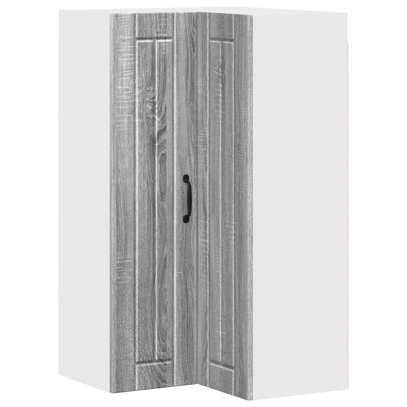 Zidni kutni ormar Lucca Siva sonoma 57 x 57 x 100 cm