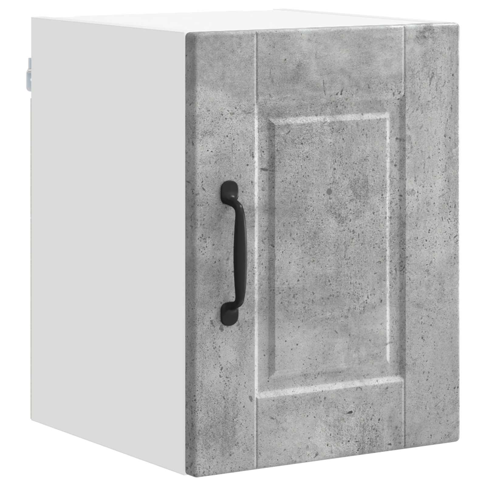 Ormar za Zid Betonski sivi 30 x 31 x 40 cm Konstruirano drvo