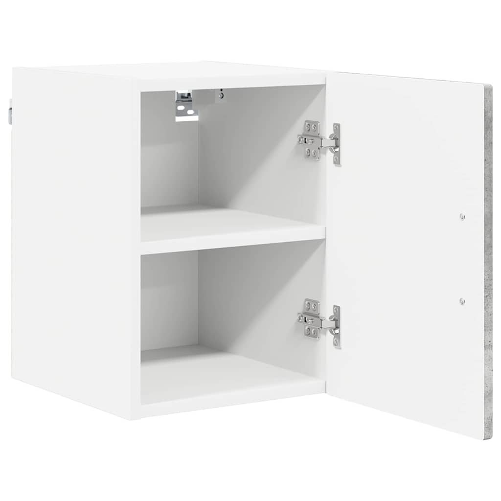 Ormar za Zid 2 pcs Betonski sivi 30 x 31 x 40 cm