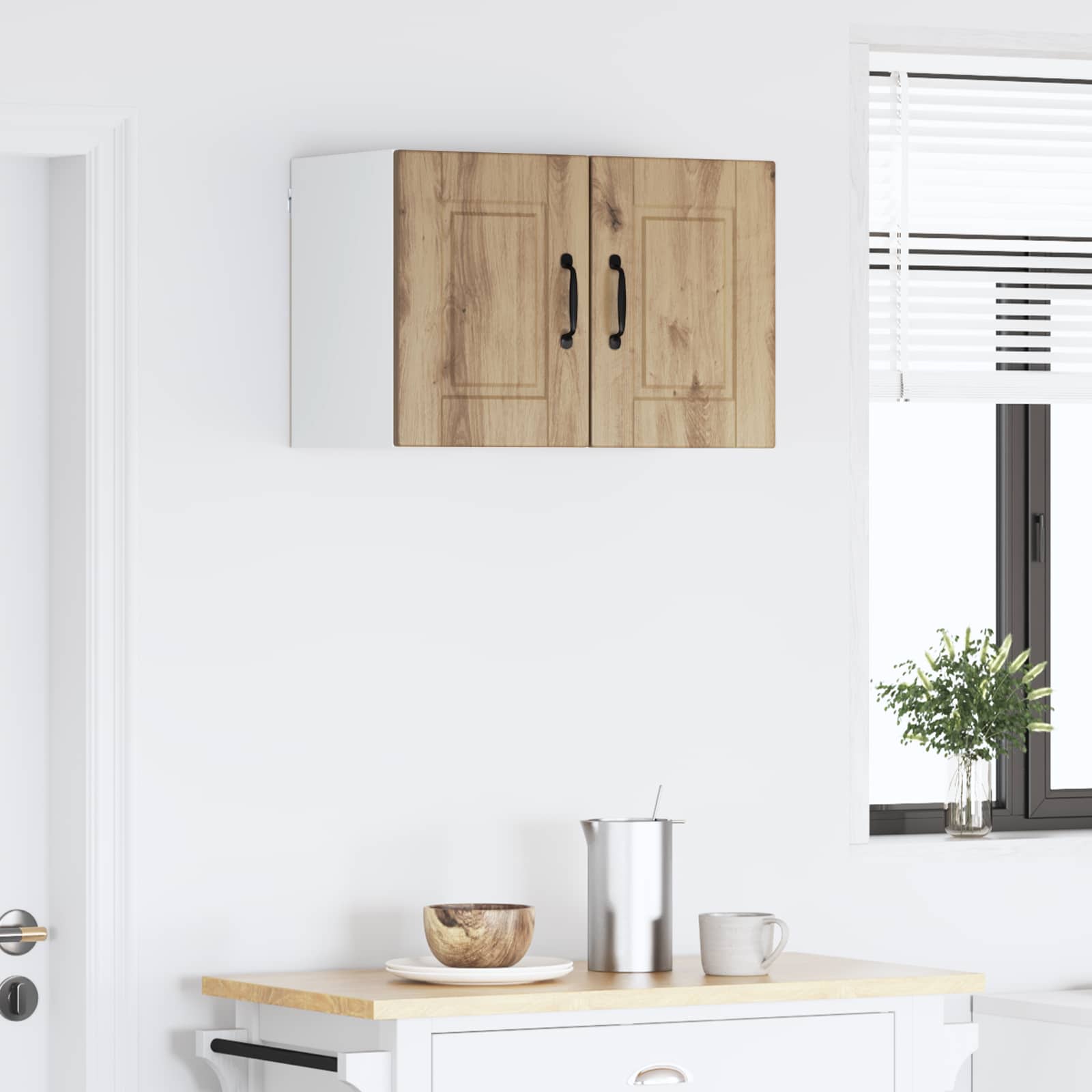 Ormar za Zid 2 pcs Umjetnički hrast 30 x 31 x 40 cm