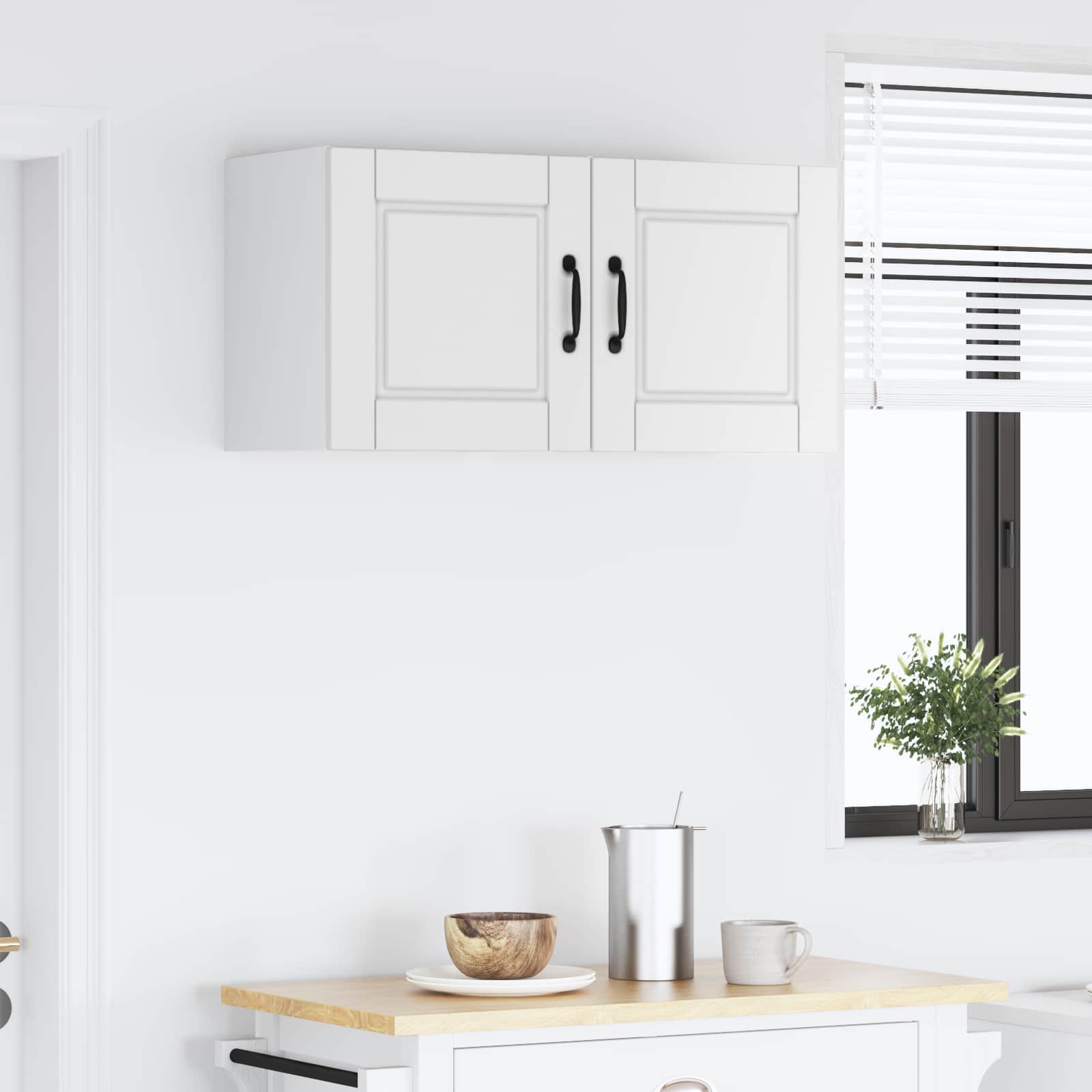 Ormar za Zid 2 pcs Bijelo 40 x 31 x 40 cm Konstruirano drvo