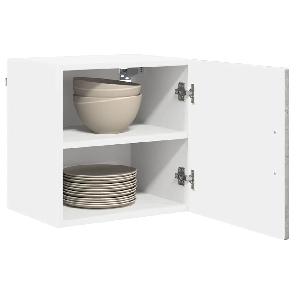 Ormar za Zid Betonski sivi 40 x 31 x 40 cm Konstruirano drvo