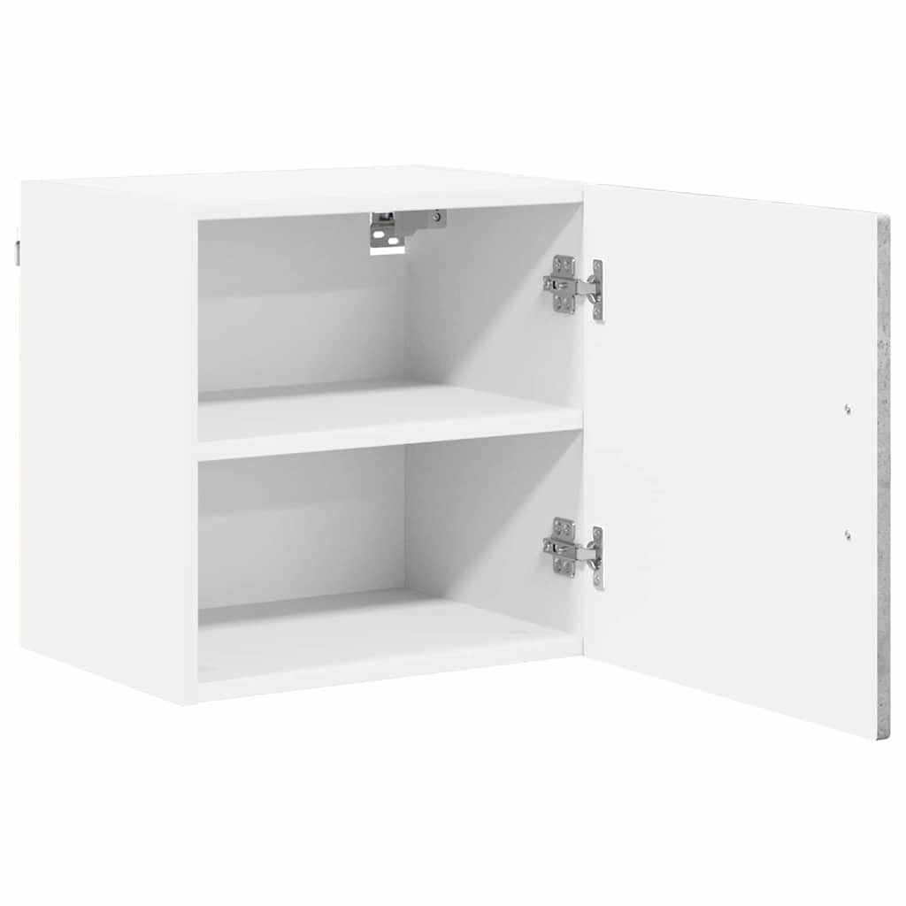 Ormar za Zid 2 pcs Betonski sivi 40 x 31 x 40 cm