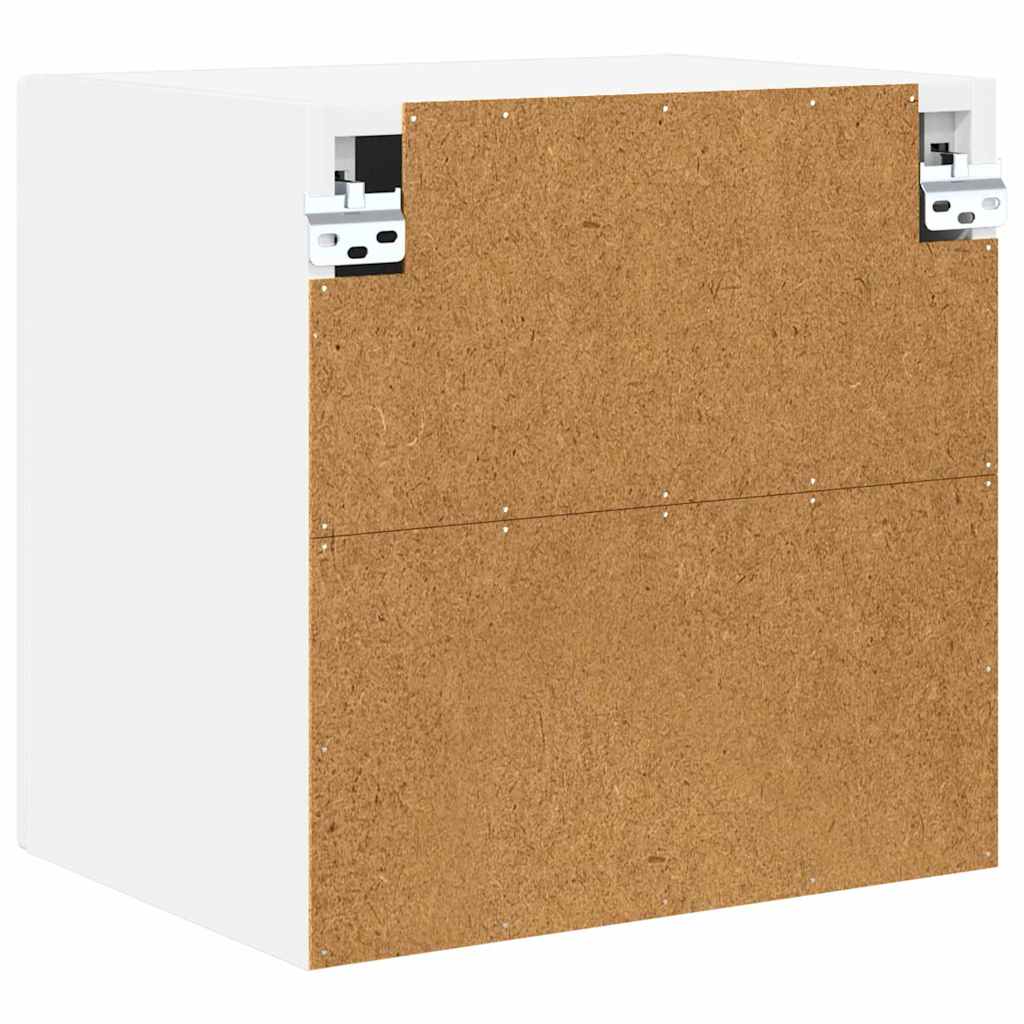 Ormar za Zid 2 pcs Visoki sjaj bijela 40 x 31 x 40 cm