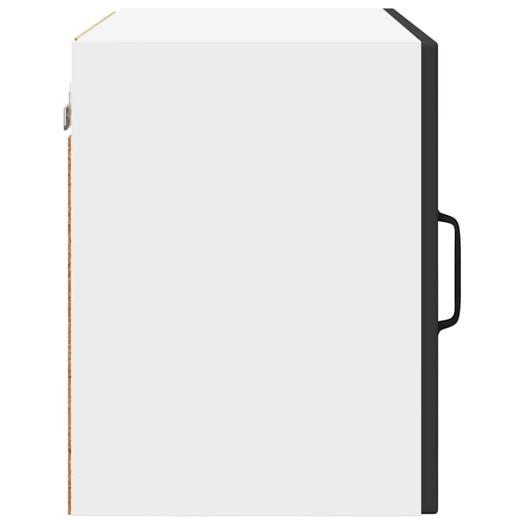 Ormar za Zid 2 pcs Crna 50 x 31 x 40 cm Konstruirano drvo