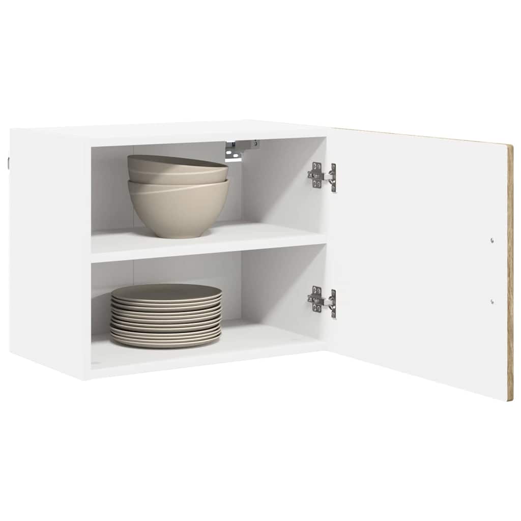 Ormar za Zid 2 pcs Sonoma hrast 50 x 31 x 40 cm