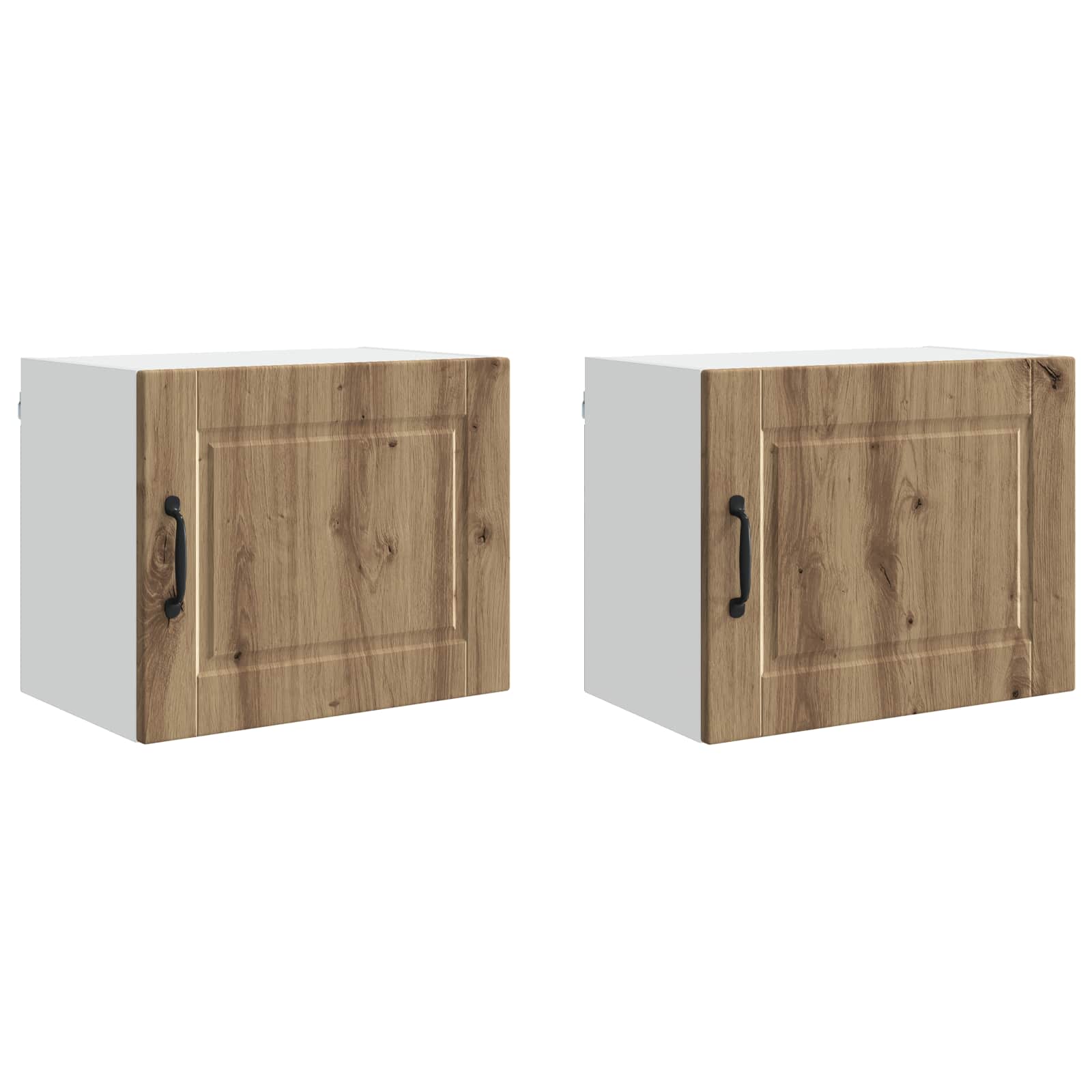 Ormar za Zid 2 pcs Umjetnički hrast 50 x 31 x 40 cm