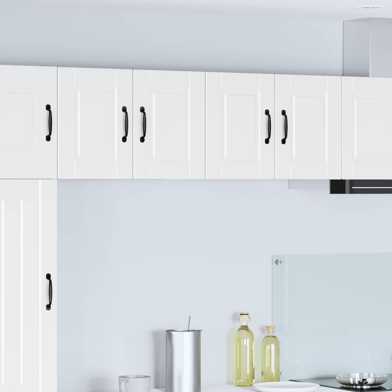 Ormar za Zid 2 pcs Bijelo 60 x 31 x 40 cm Konstruirano drvo