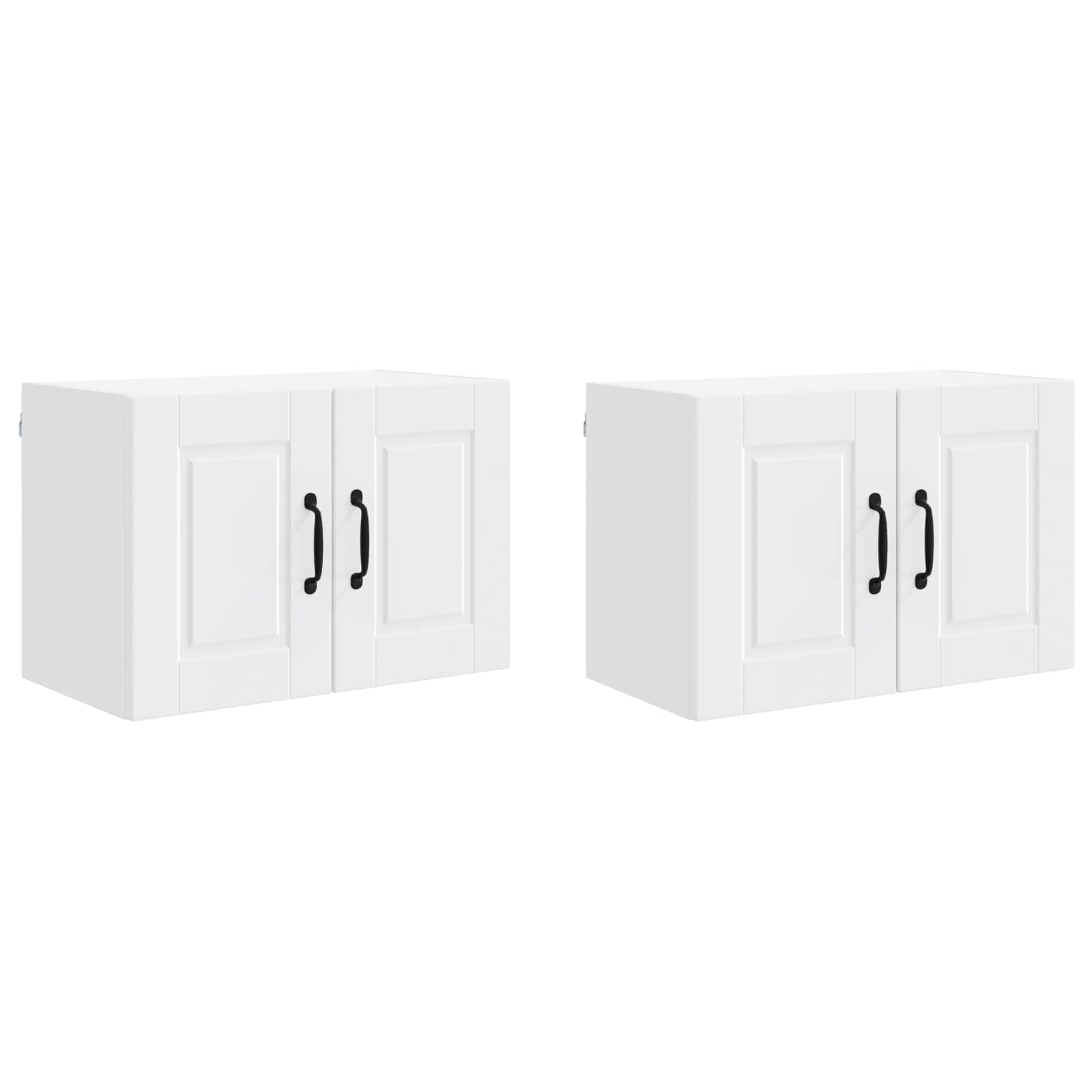 Ormar za Zid 2 pcs Bijelo 60 x 31 x 40 cm Konstruirano drvo