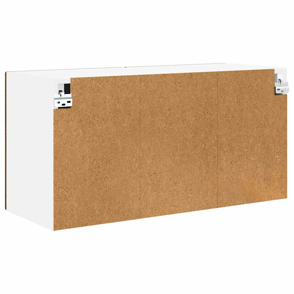 Ormar za Zid Smeđi hrast 80 x 31 x 40 cm Konstruirano drvo