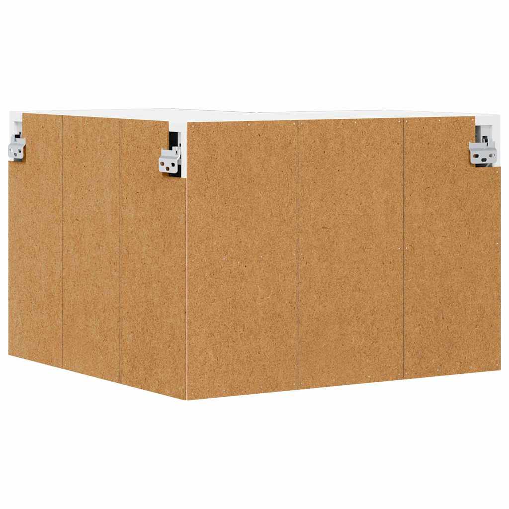 Zidni kutni ormar Siva Sonoma 57 x 57 x 40 cm Konstruirano drvo