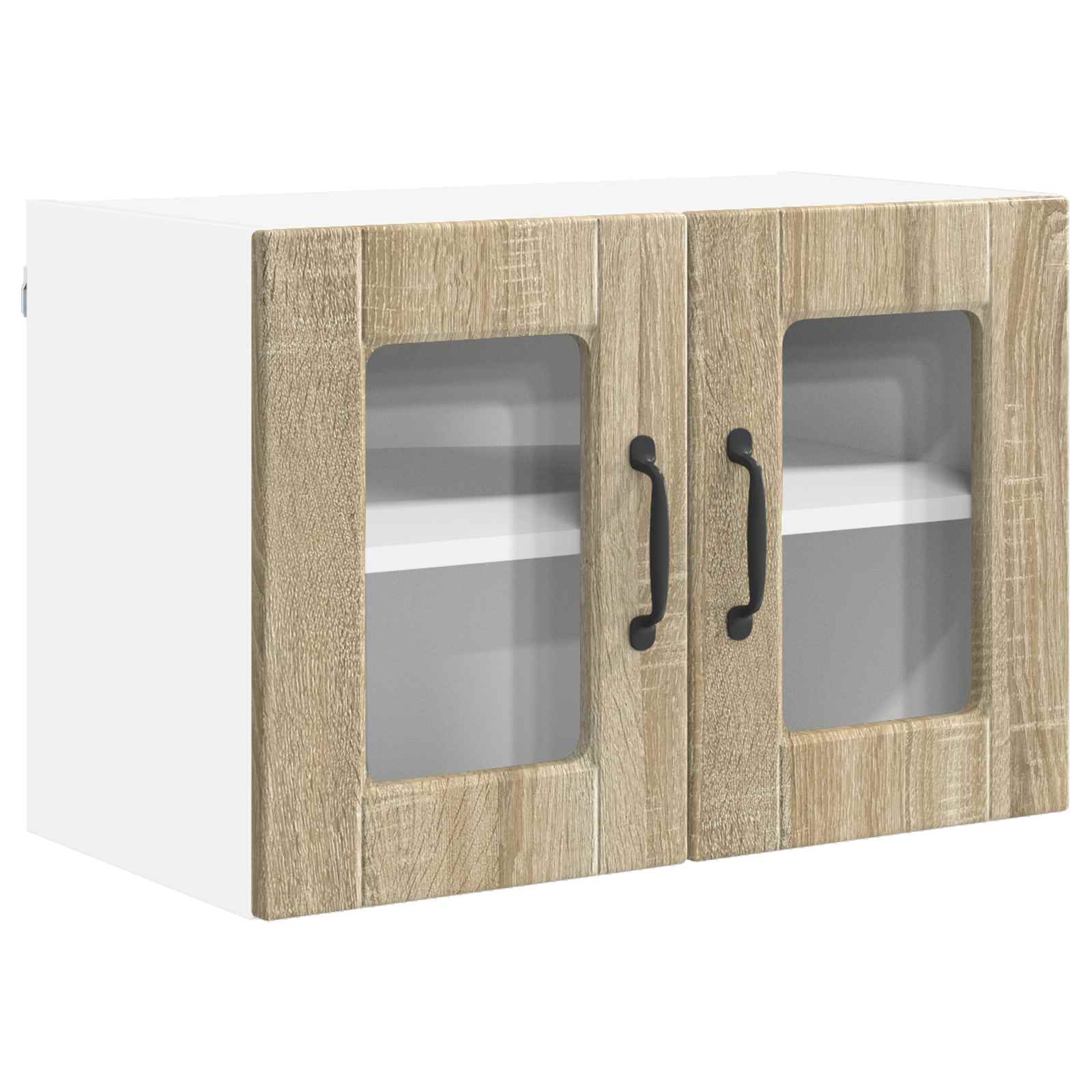 Zidni stakleni ormarić Sonoma hrast 60 x 31 x 40 cm