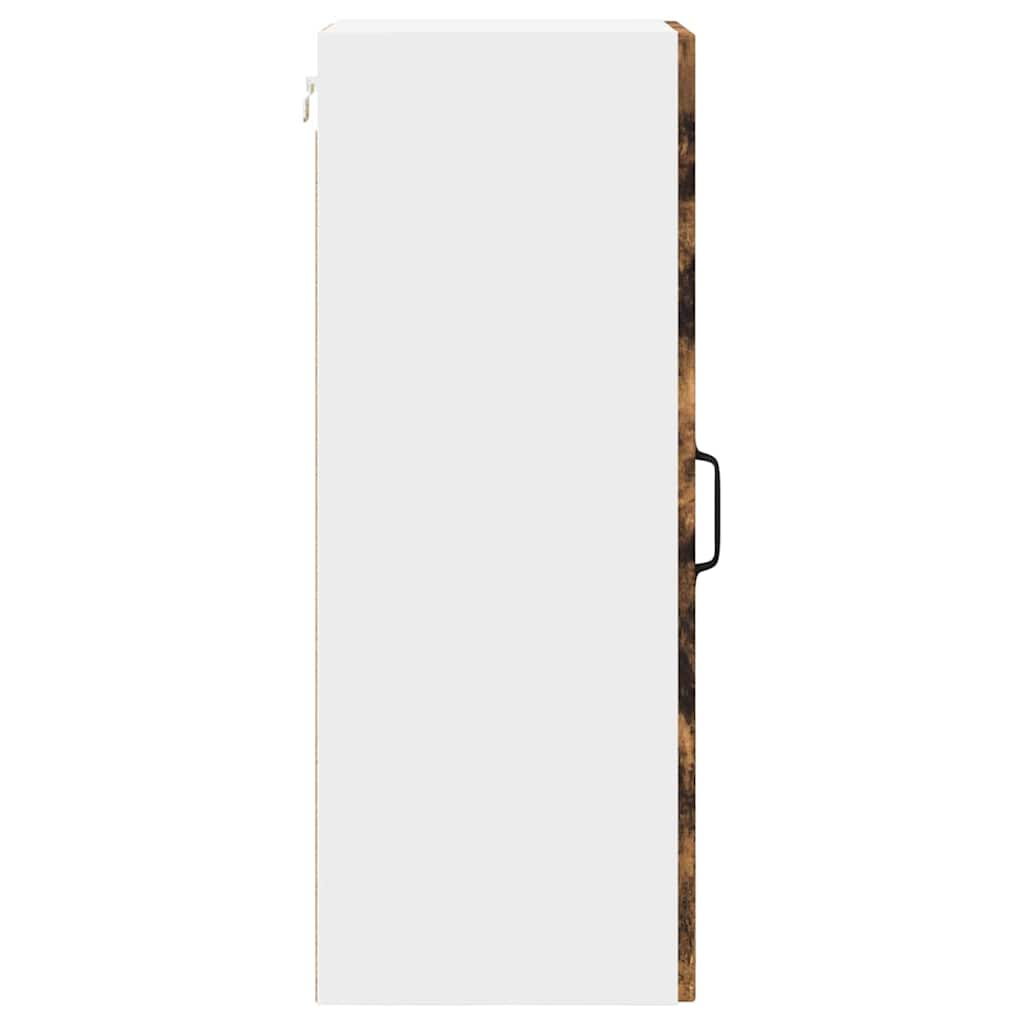 Ormar za Zid 2 pcs Dimljeni hrast 30 x 31 x 80 cm