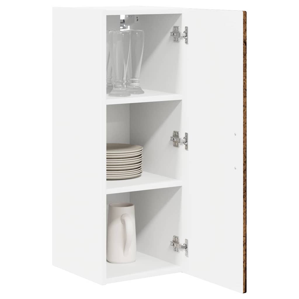 Ormar za Zid 2 pcs Staro drvo 30 x 31 x 80 cm Konstruirano drvo