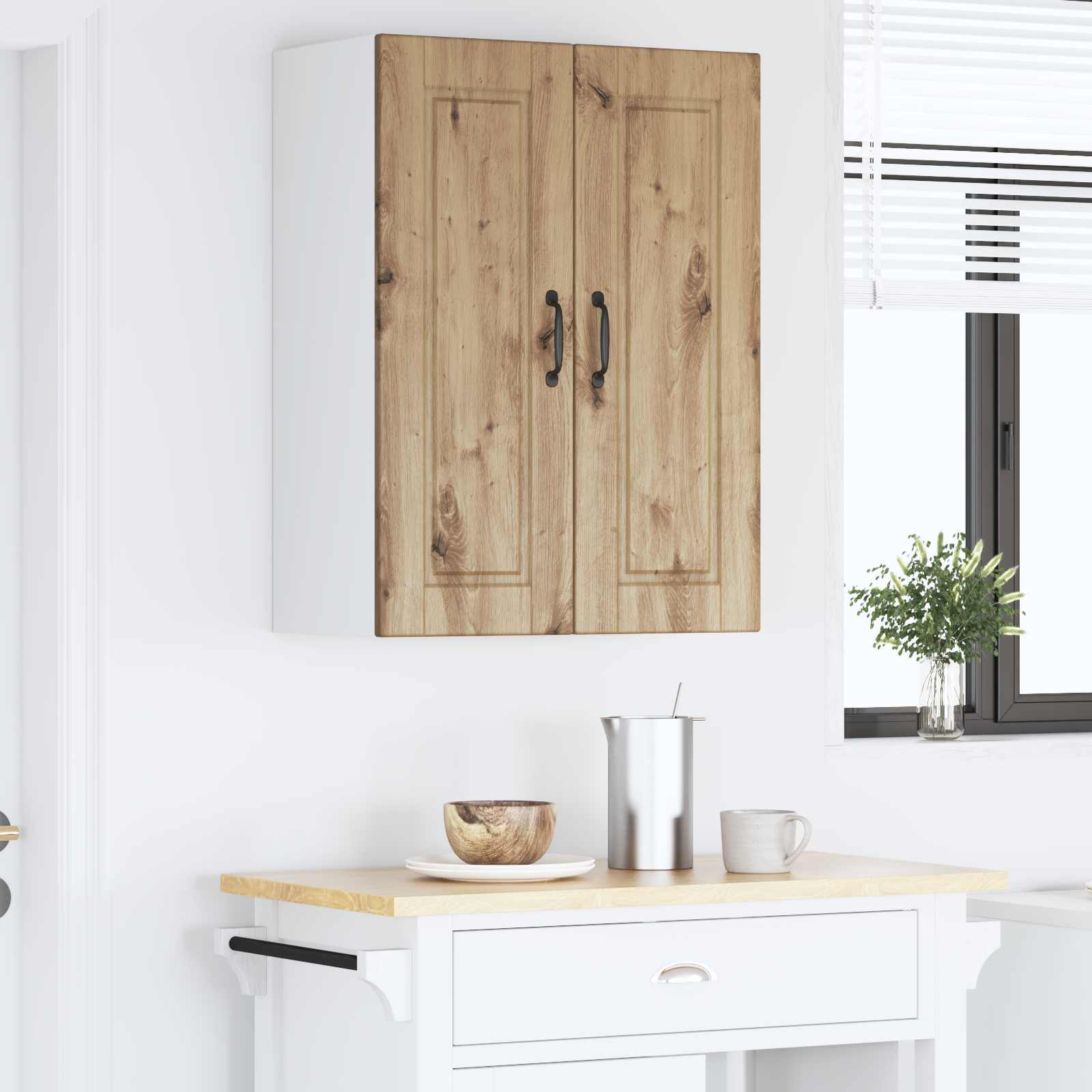 Ormar za Zid Umjetnički hrast 60 x 31 x 80 cm Konstruirano drvo