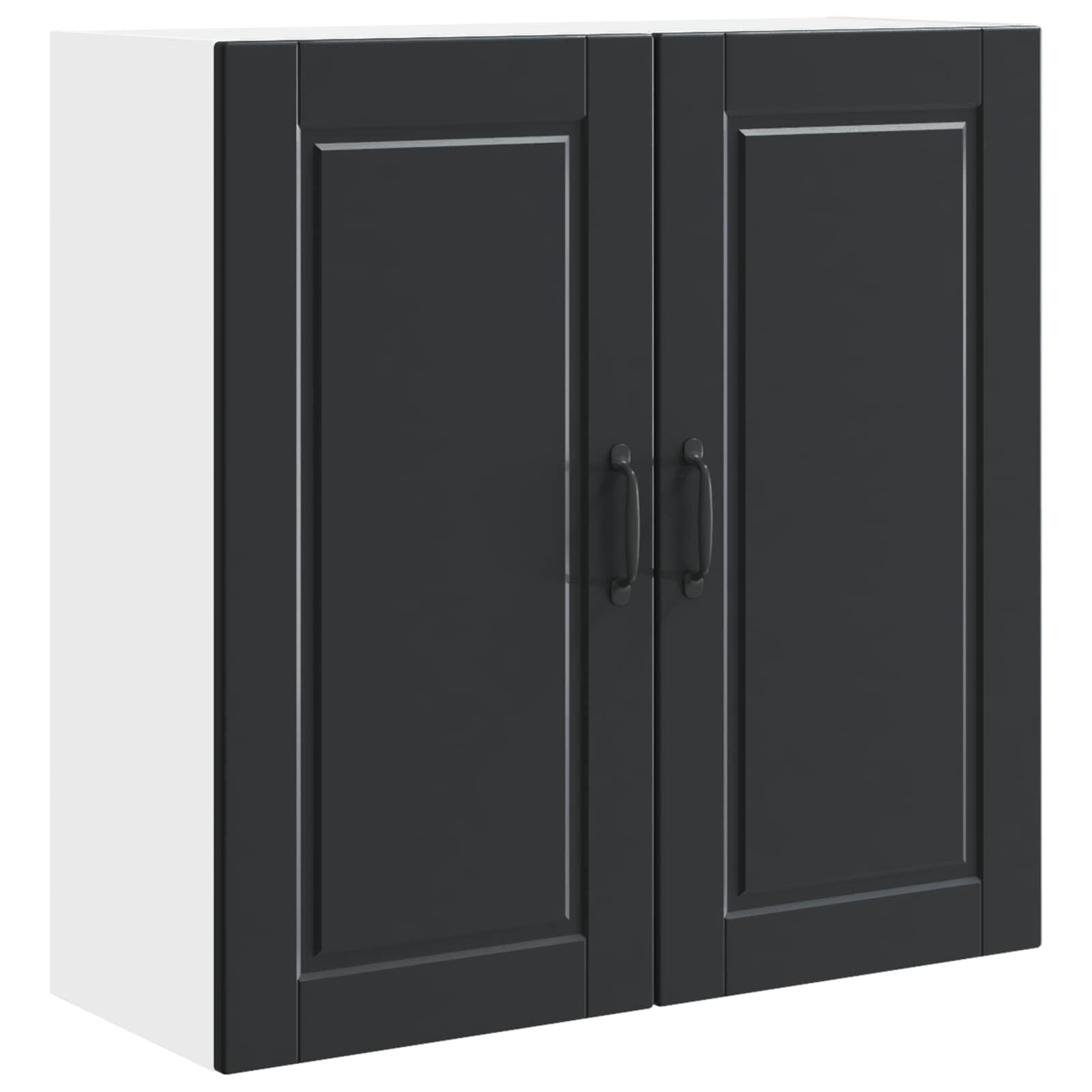 Ormar za Zid Crna 80 x 31 x 80 cm Konstruirano drvo