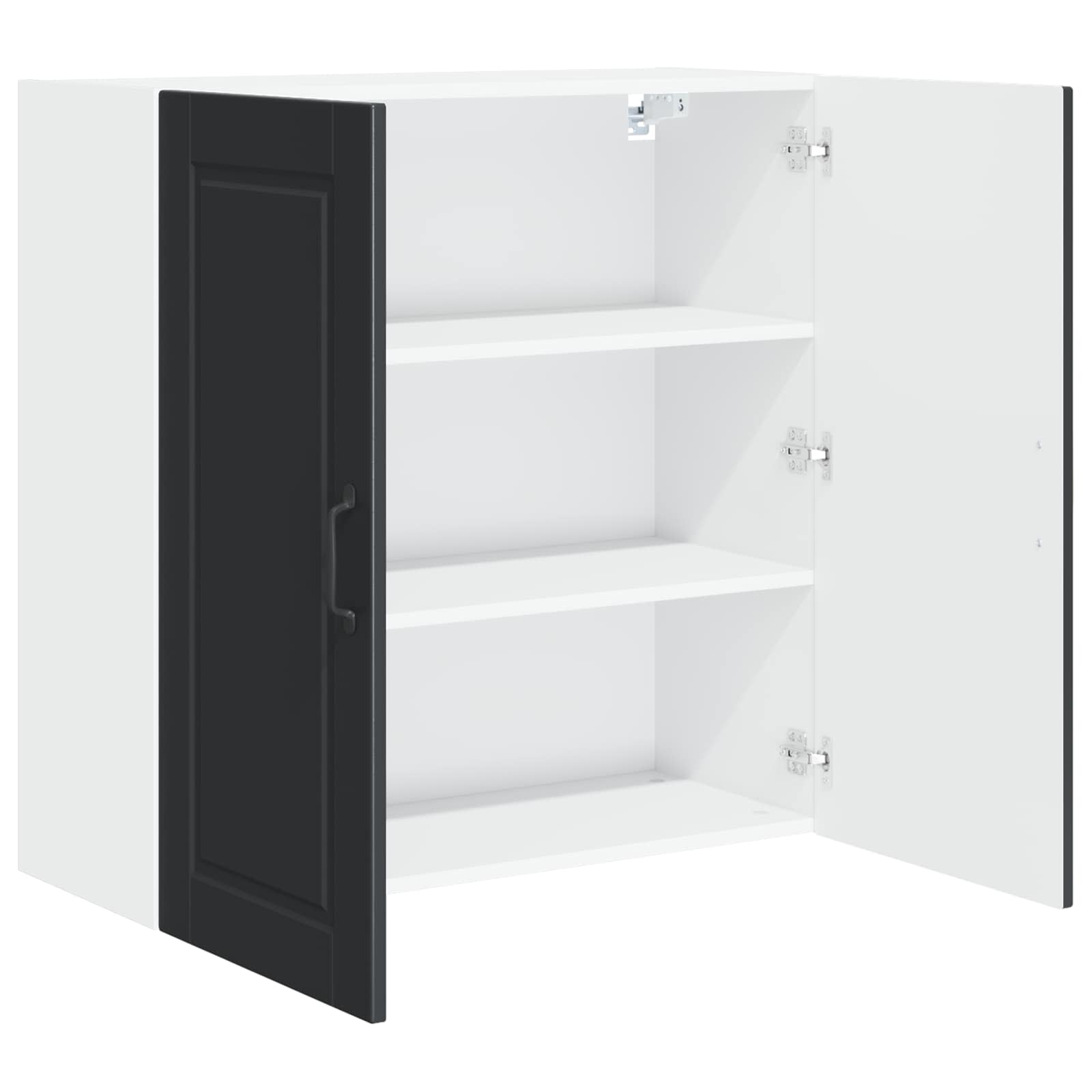 Ormar za Zid Crna 80 x 31 x 80 cm Konstruirano drvo