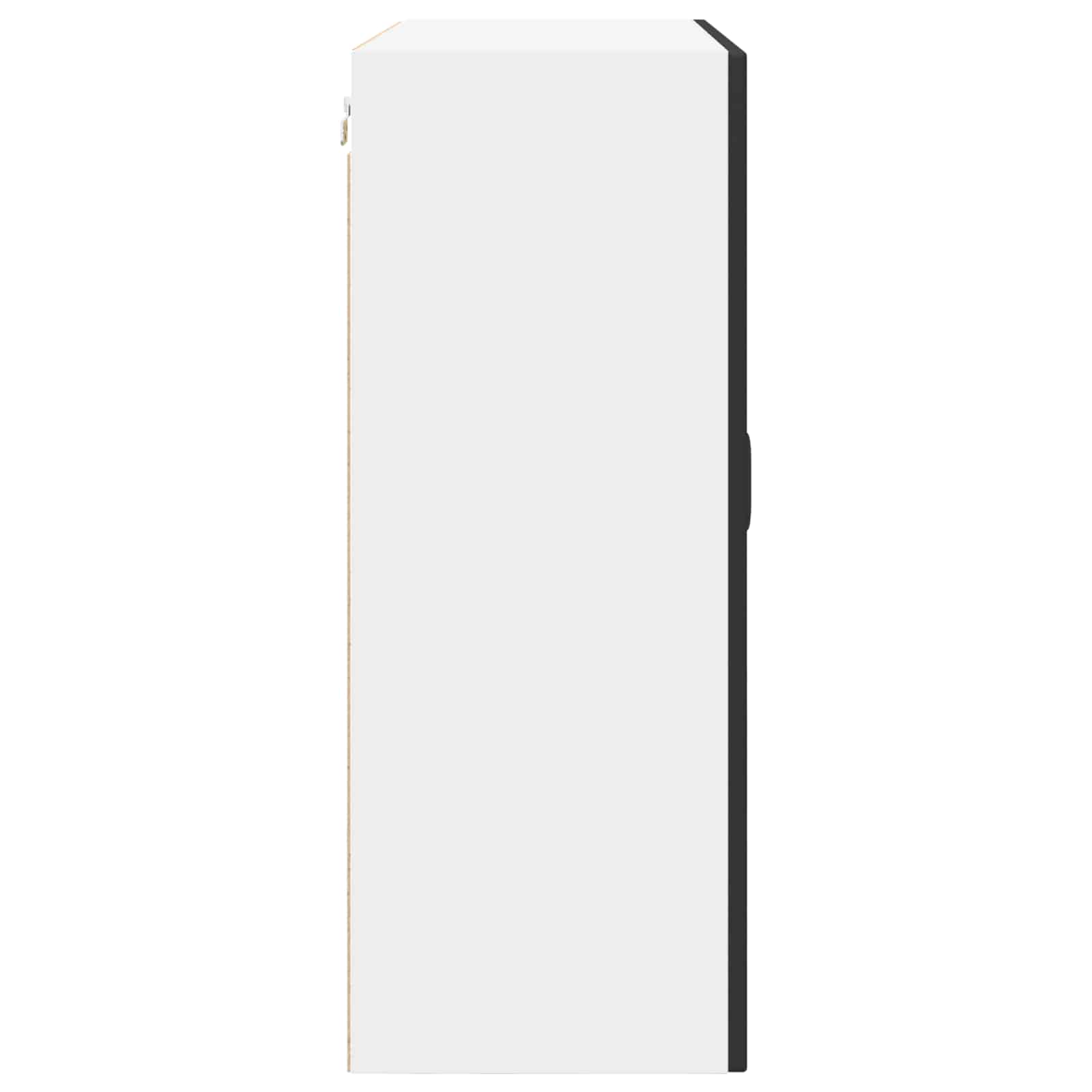 Ormar za Zid Crna 80 x 31 x 80 cm Konstruirano drvo