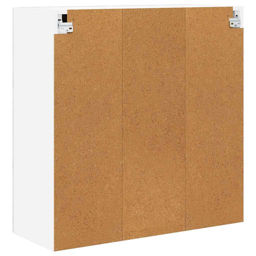 Zidni stakleni ormarić Betonski sivi 80 x 31 x 80 cm