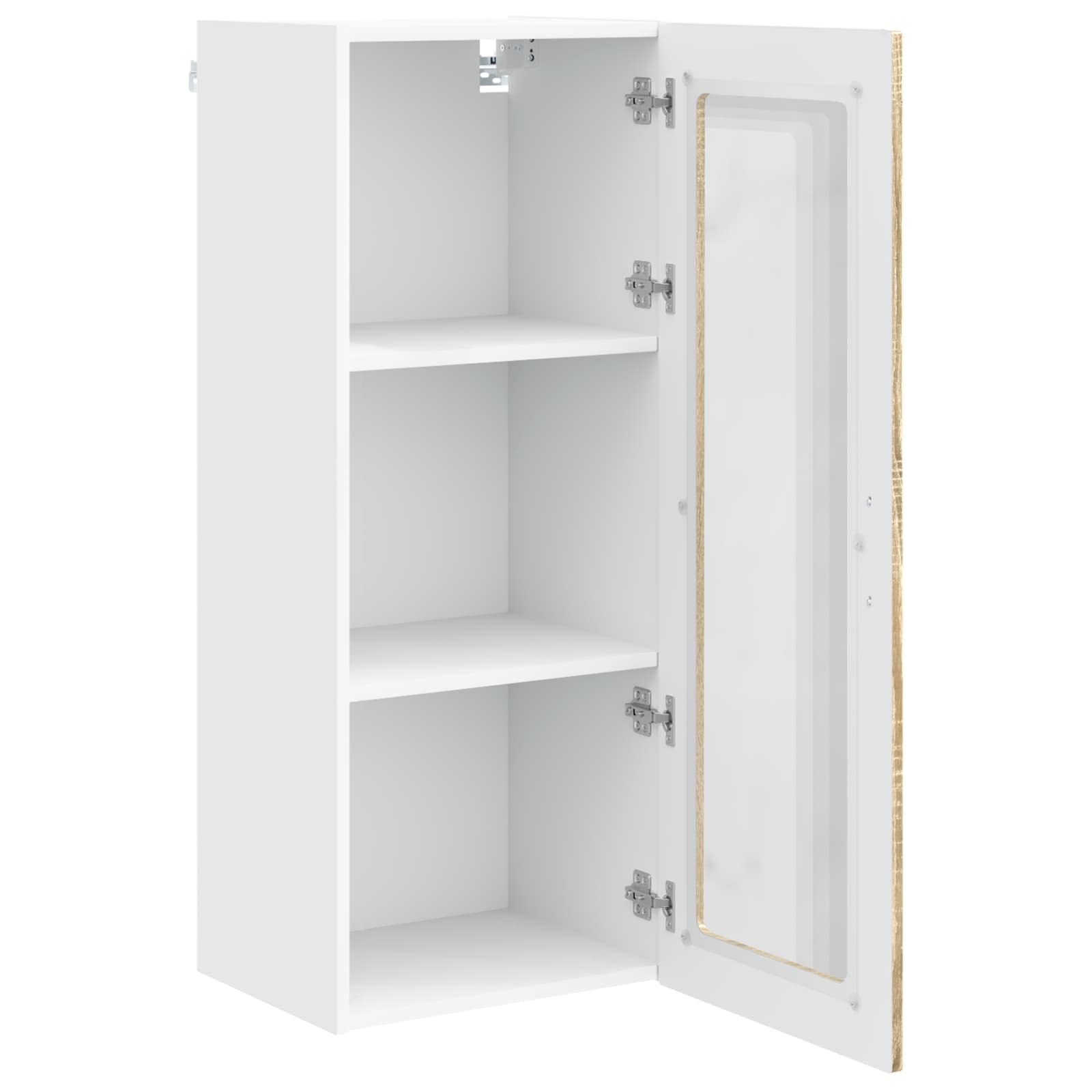 Zidni stakleni ormarić Sonoma hrast 40 x 31 x 100 cm