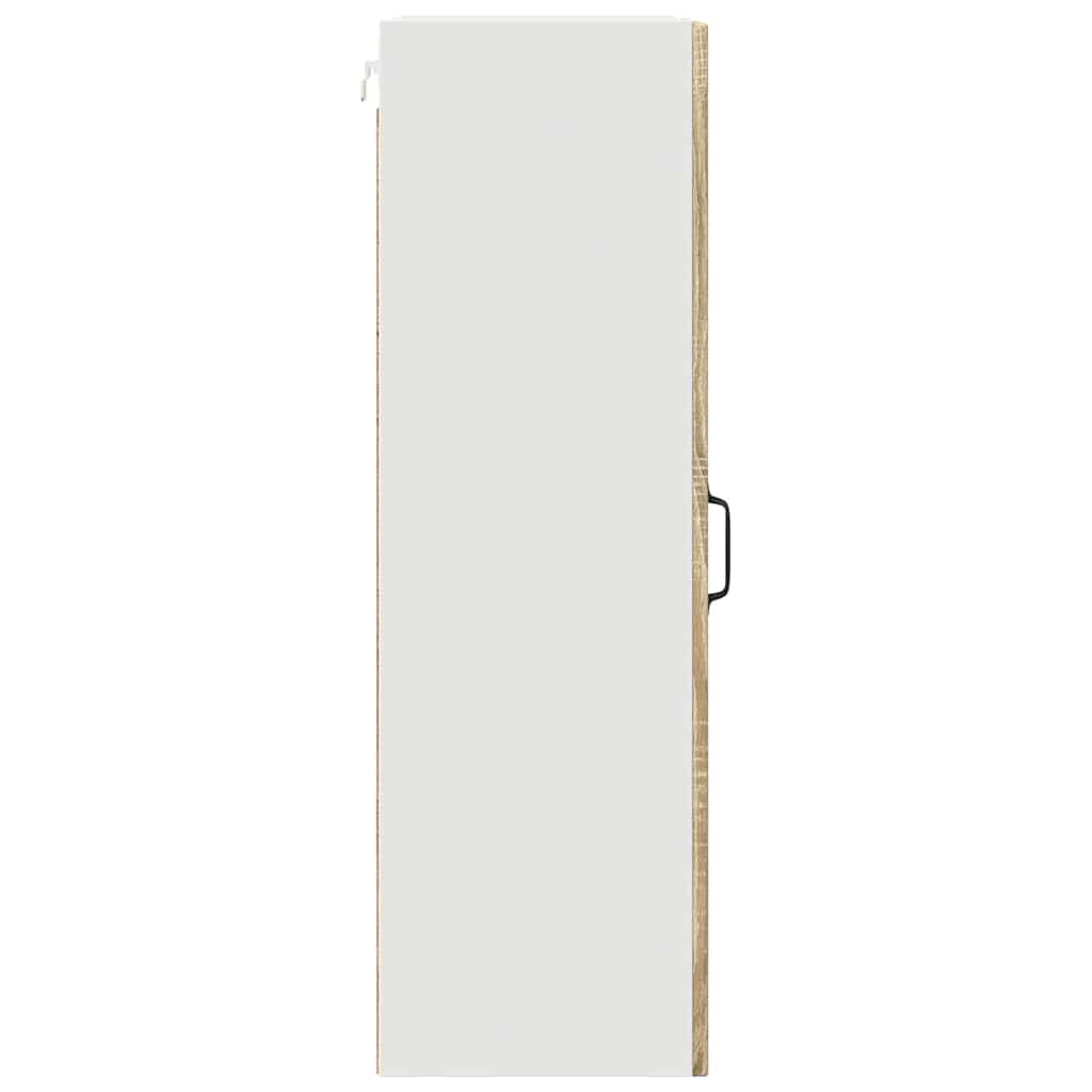 Zidni stakleni ormarić Sonoma hrast 40 x 31 x 100 cm