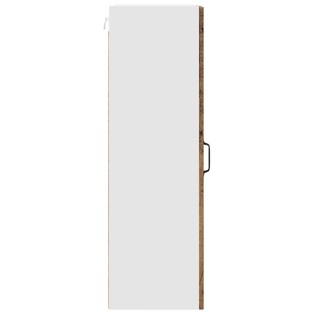 Zidni stakleni ormarić Staro drvo 40 x 31 x 100 cm