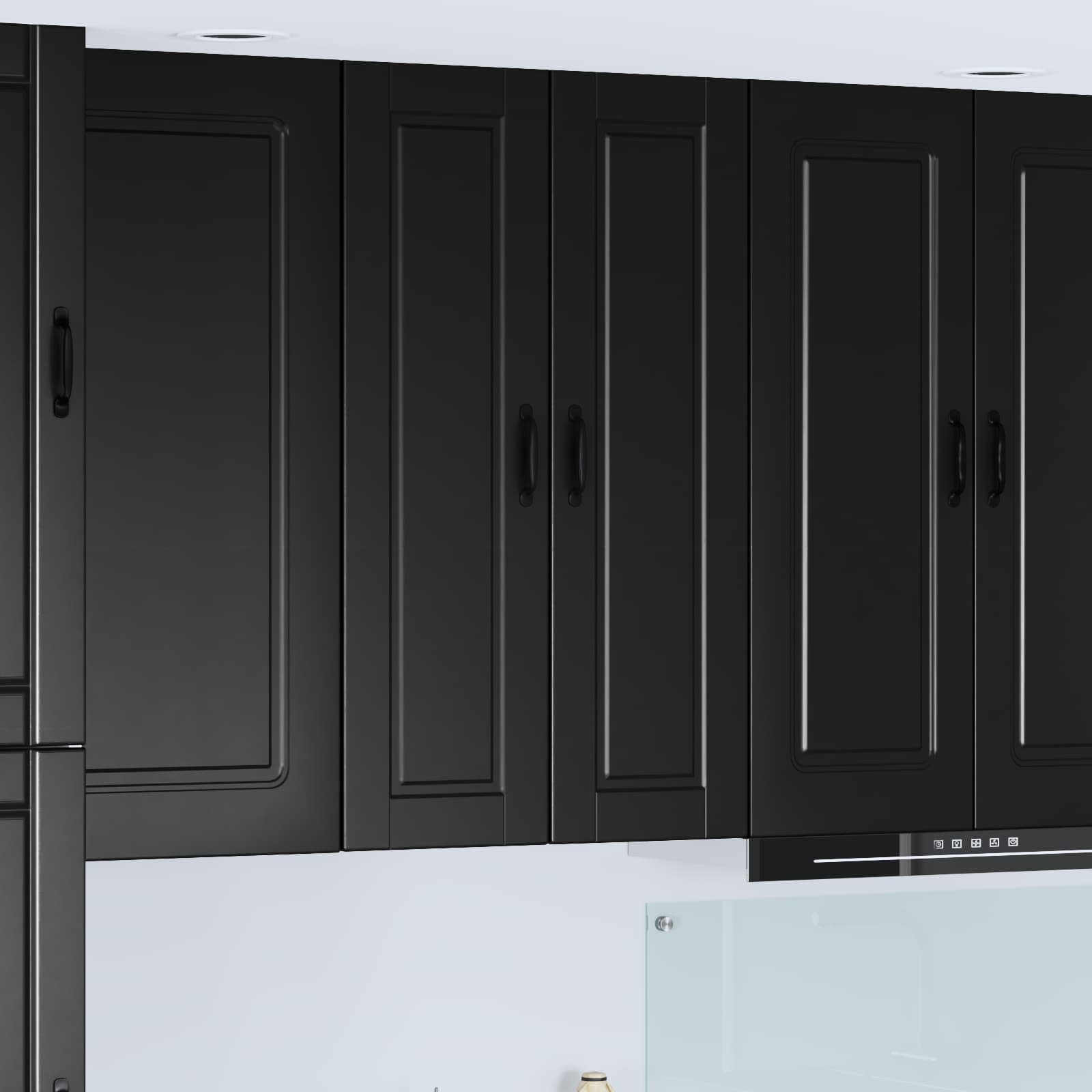 Ormar za Zid Crna 30 x 31 x 100 cm Konstruirano drvo