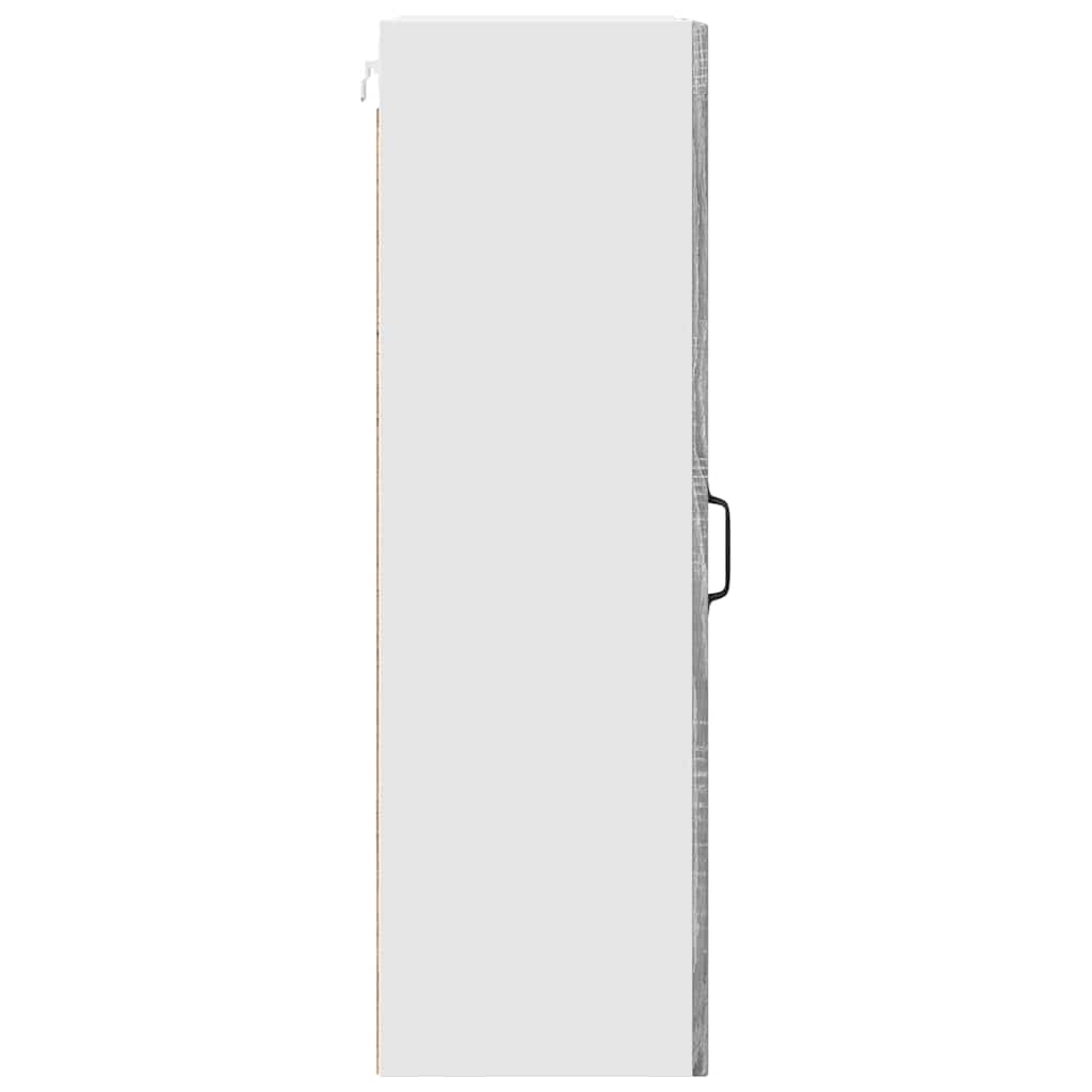 Ormar za Zid Siva Sonoma 40 x 31 x 100 cm Konstruirano drvo