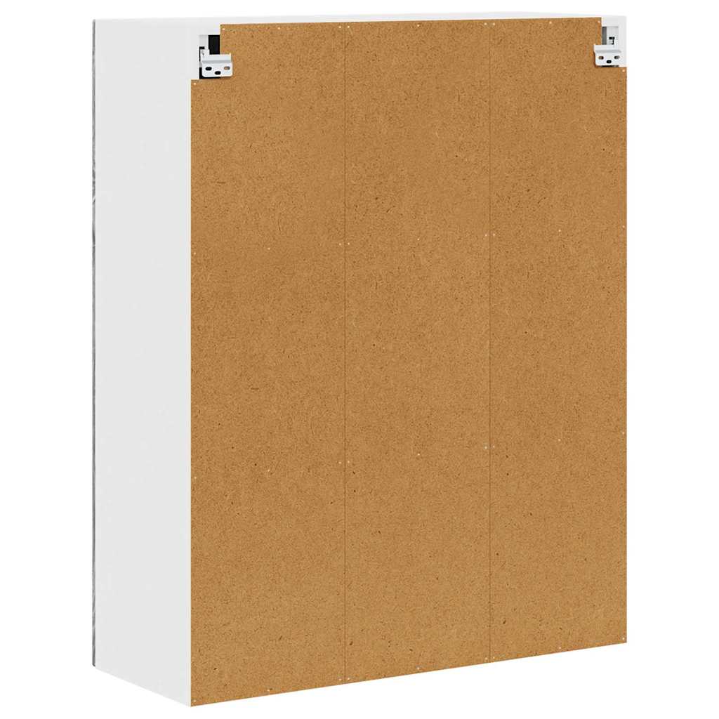 Ormar za Zid Siva Sonoma 80 x 31 x 100 cm Konstruirano drvo