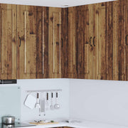 Zidni kutni ormar Staro drvo 57 x 57 x 100 cm Konstruirano drvo