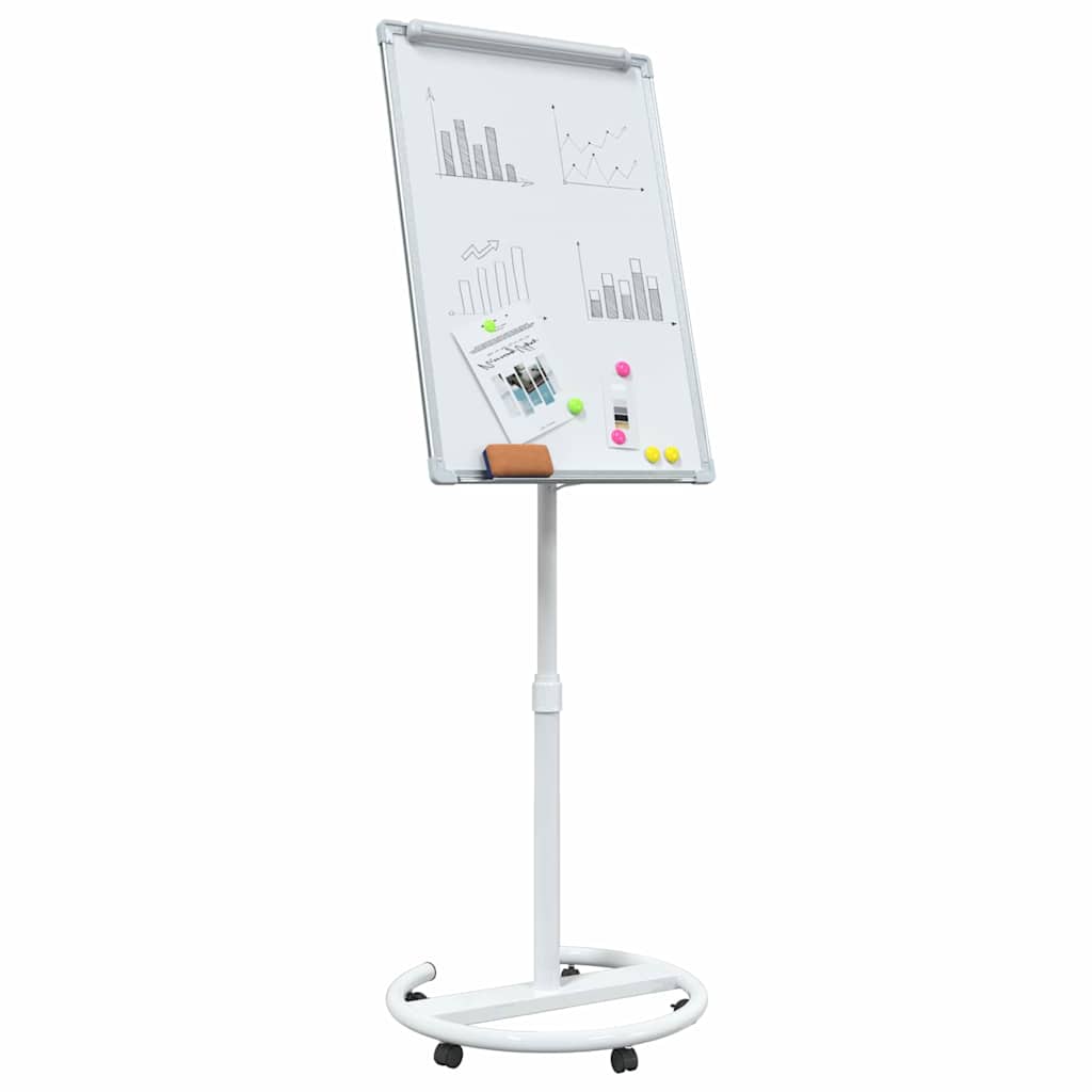Magnetska bijela ploča Siva i bijela 62 x 62,5 x 197 cm EPS