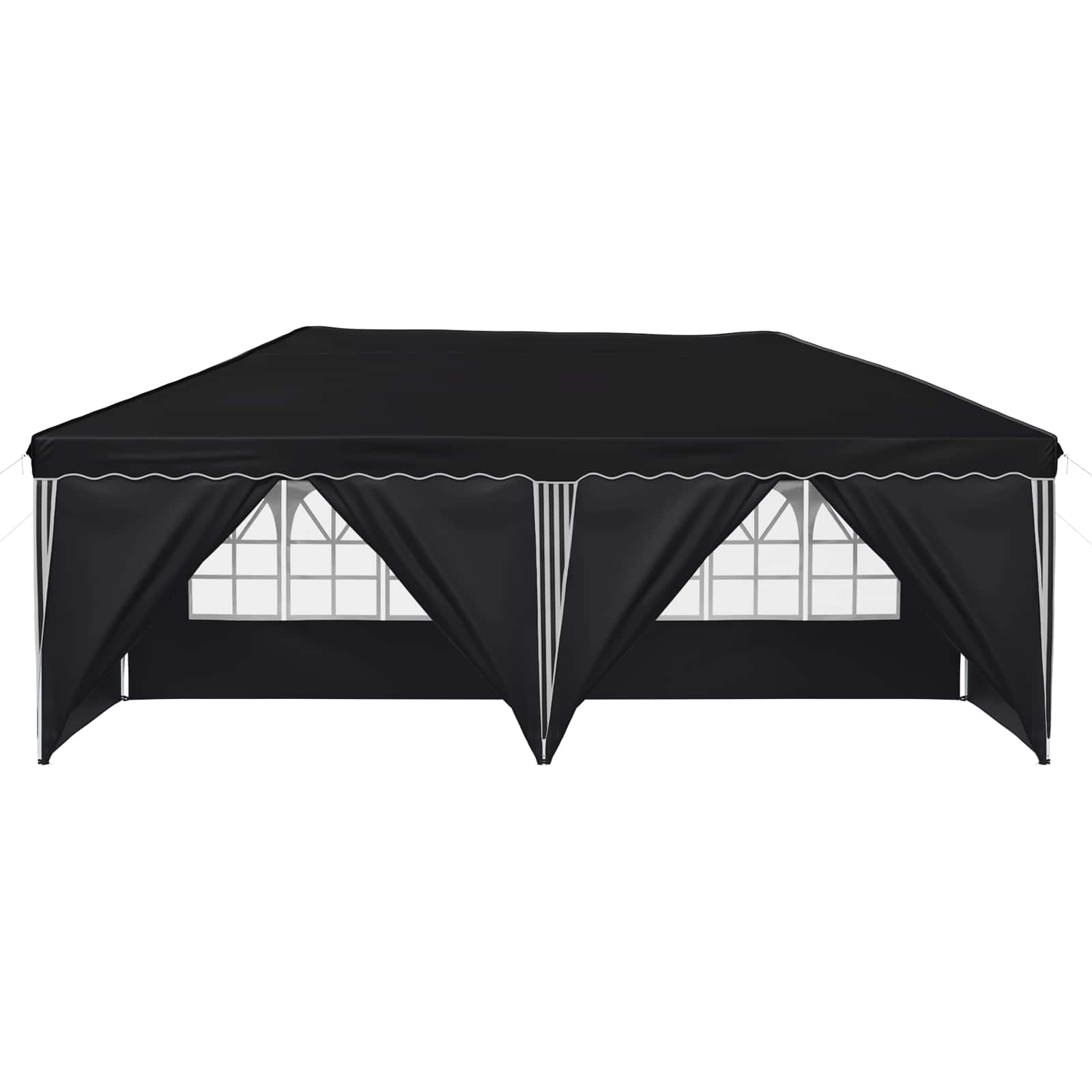 Rastezljivi šator za zabave 575 x 288 x 245 cm Antracit