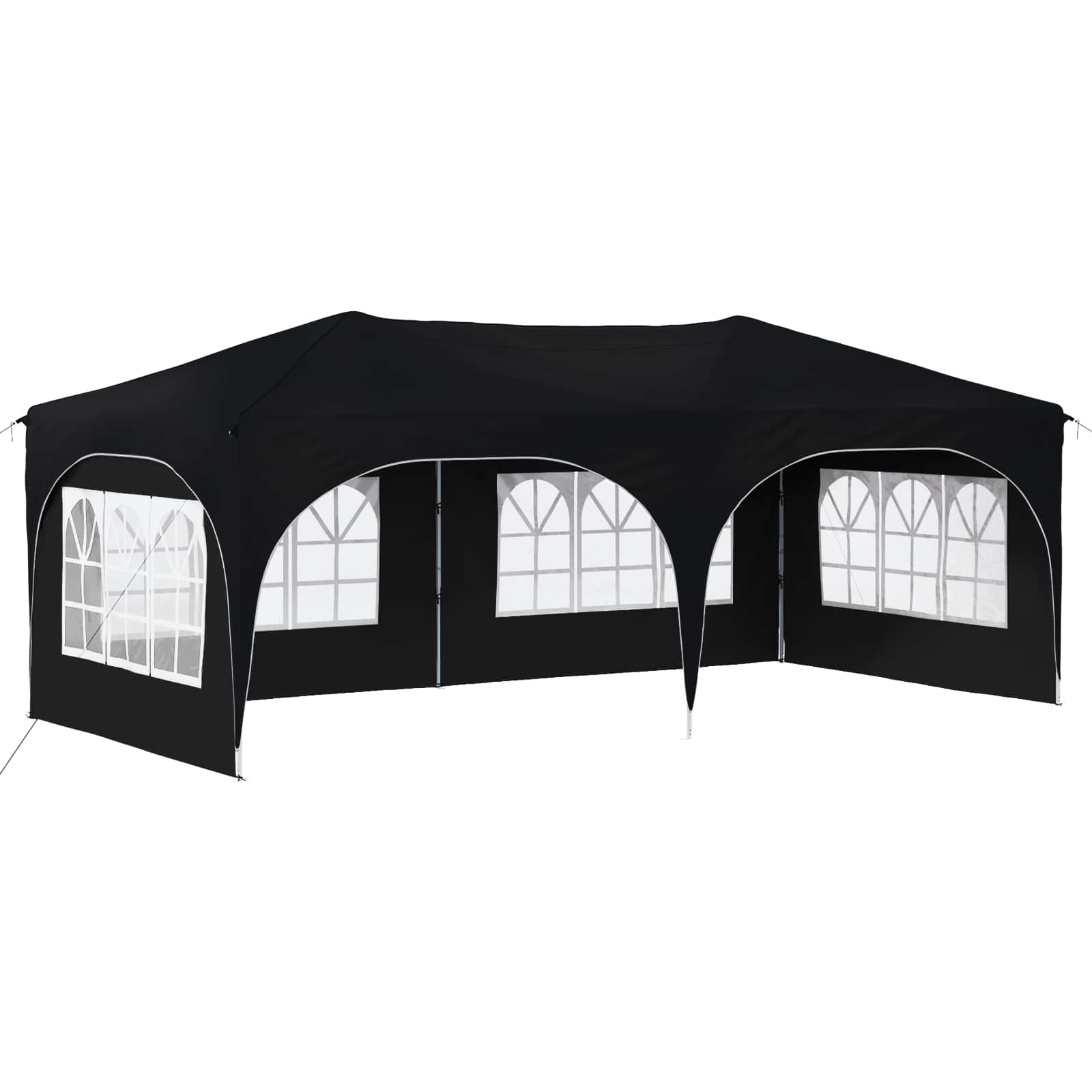 Rastezljivi šator za zabave Antracit 575 x 288 x 245 cm