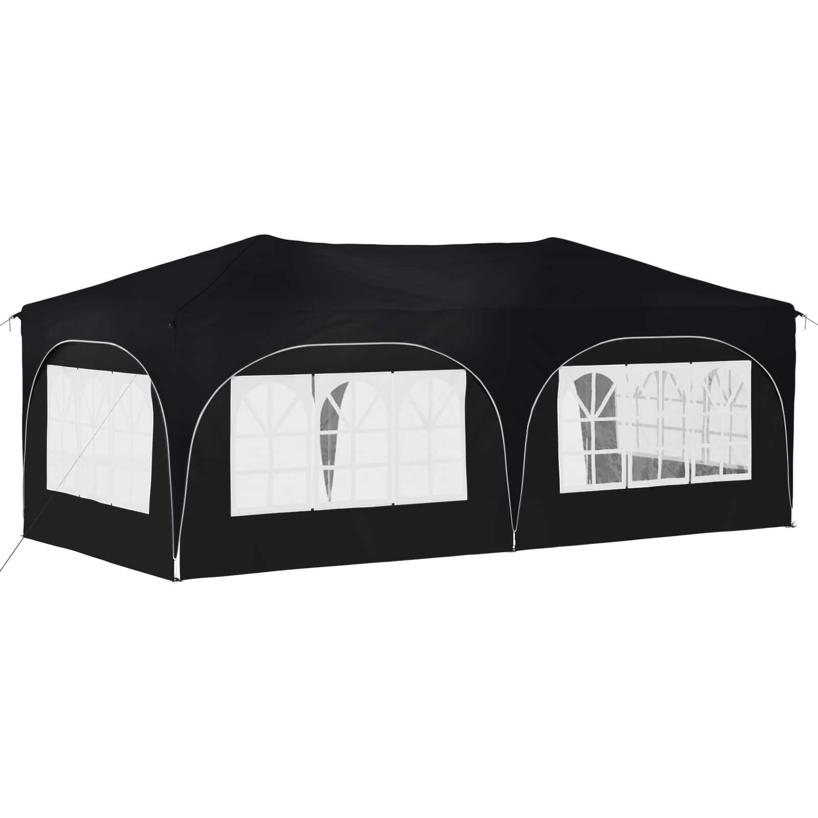 Rastezljivi šator za zabave 575 x 288 x 245 cm Antracit