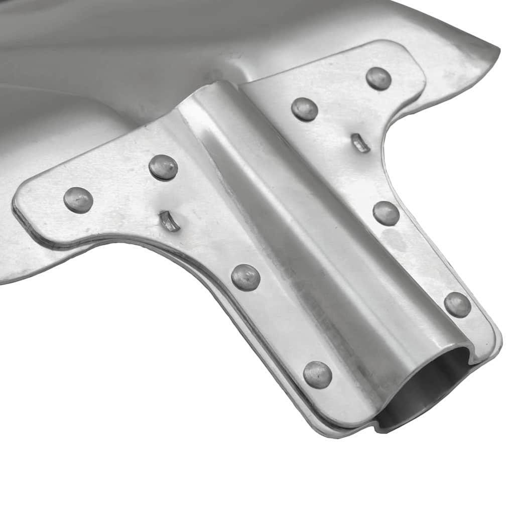 Glava lopate Srebrno 43 x 32,5 cm Aluminij