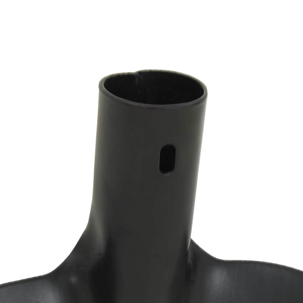 Glava lopate Crna 34,5 x 24 cm Čelik s prahom premazan