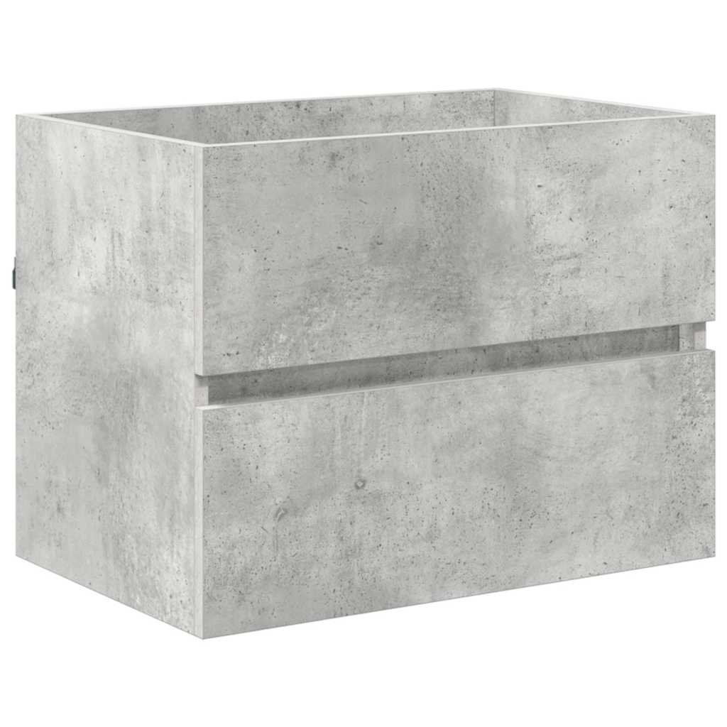 Set namještaja za kupaonicu Betonski sivi 60 x 38,3 x 45 cm