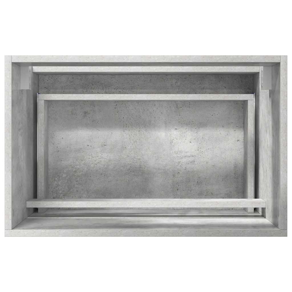 Set namještaja za kupaonicu Betonski sivi 60 x 38,3 x 45 cm