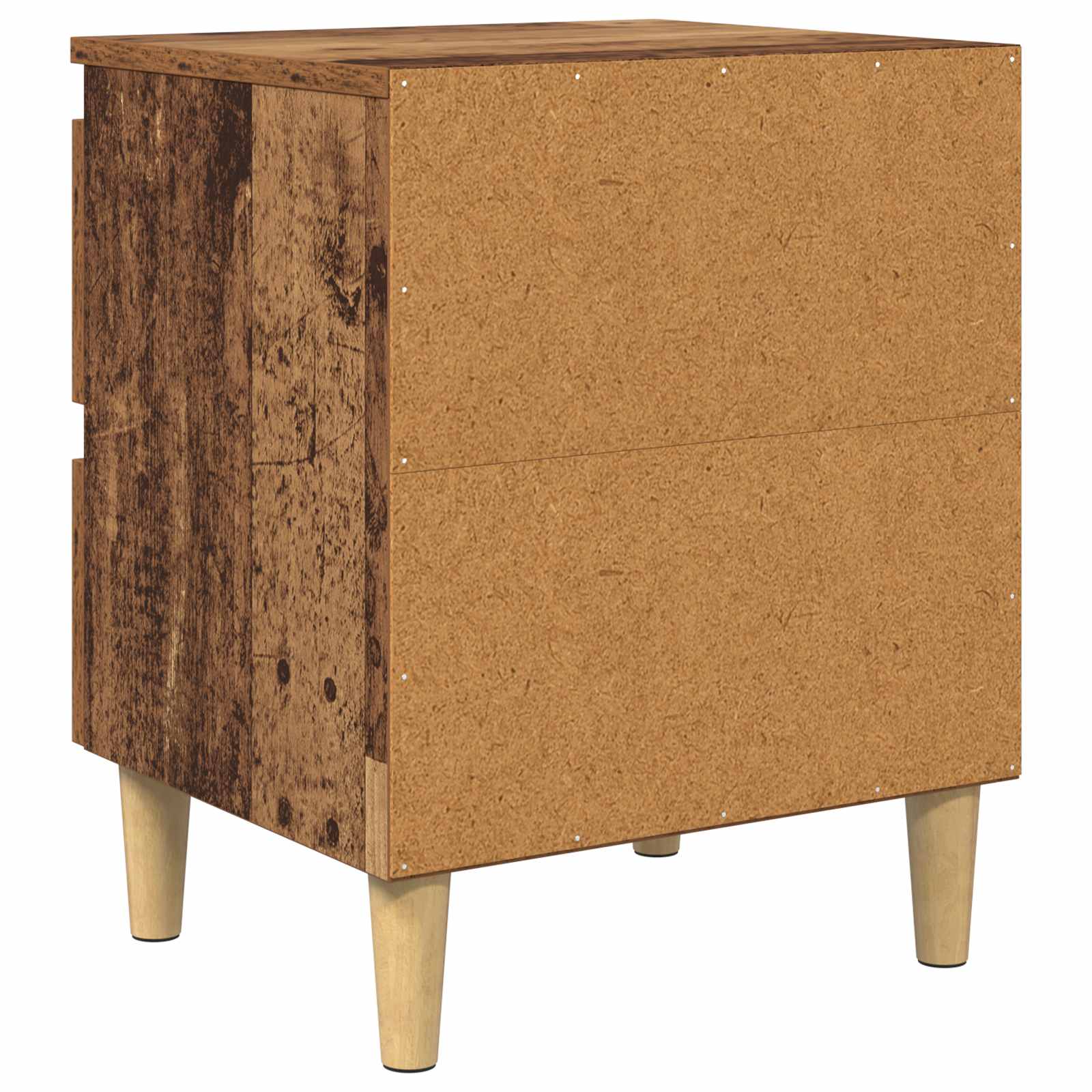 Krevetne ormariće s ladicama 2 pcs Staro drvo 40 x 35 x 50 cm