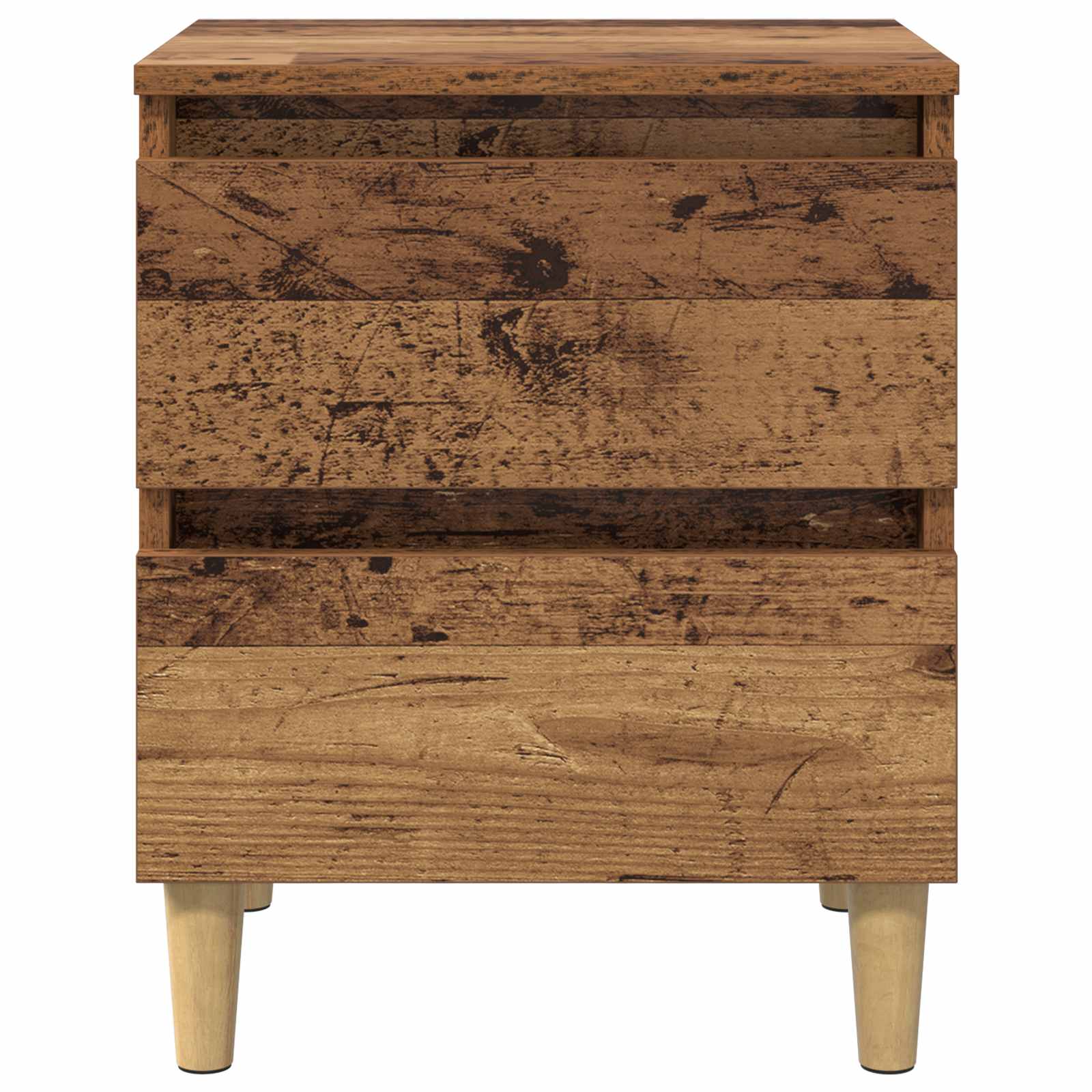 Krevetne ormariće s ladicama 2 pcs Staro drvo 40 x 35 x 50 cm
